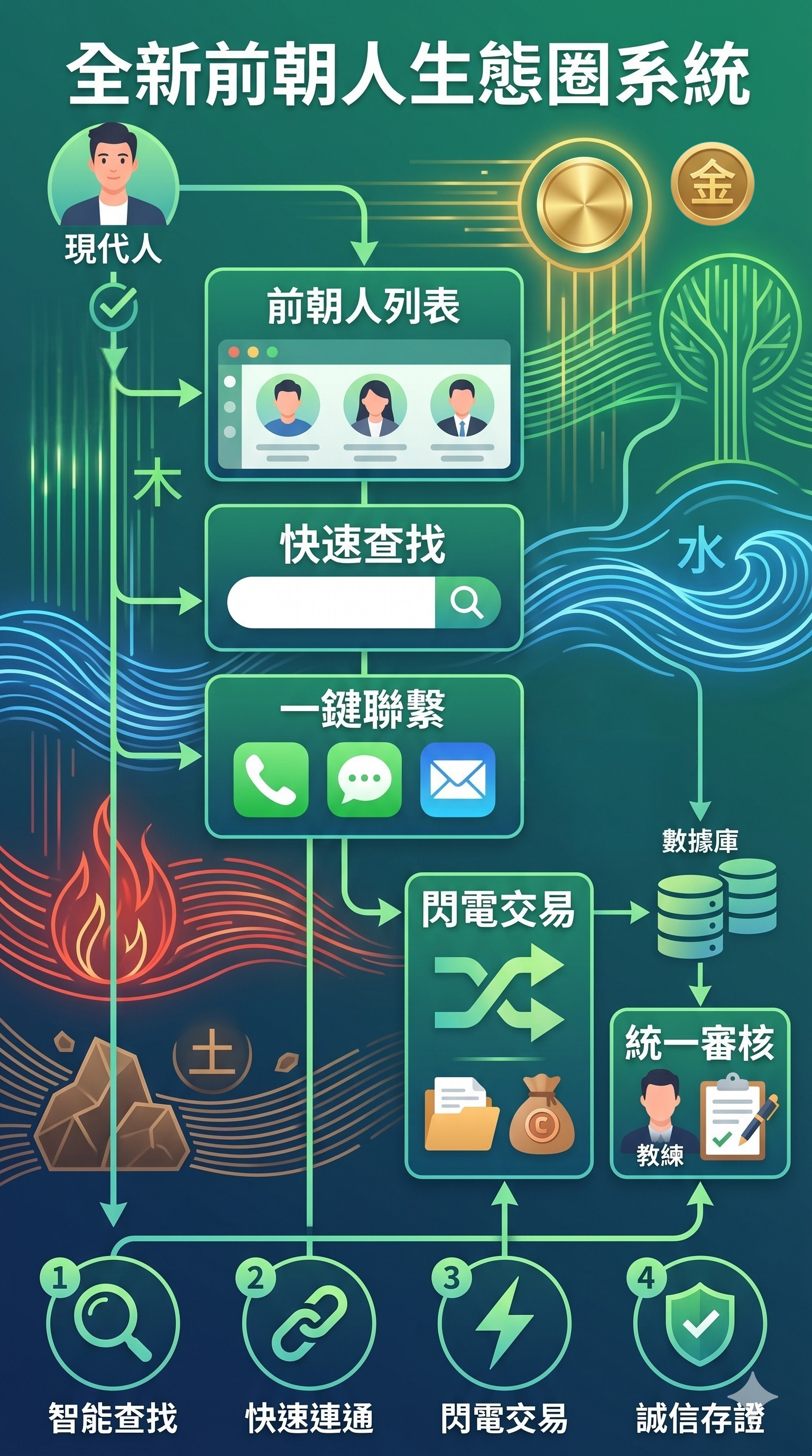 生態圈流程圖